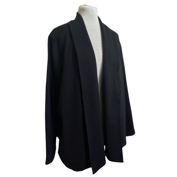 Lands' End Micro Modal Stretch Open Front Cardigan Sweater - Picture 4 of 14